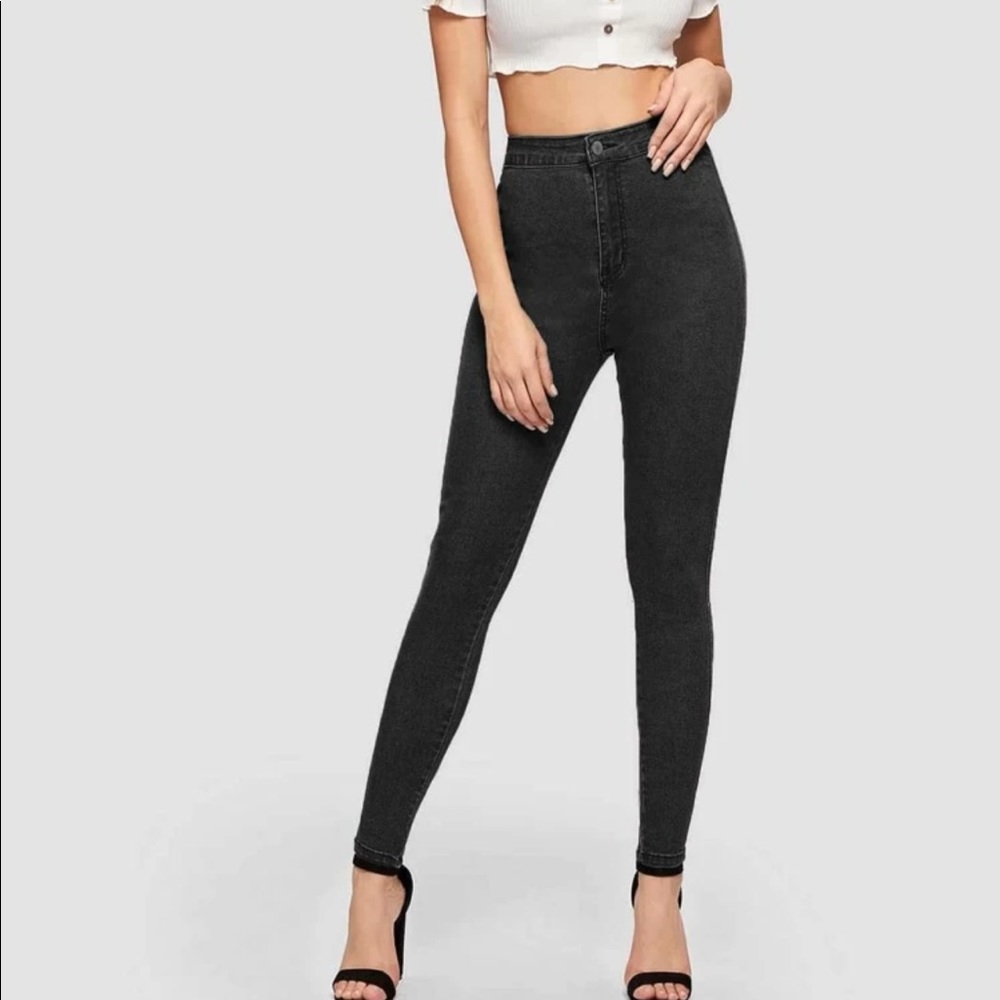 High waist skinny jeans 👖
